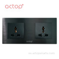 Interruptor ACTOP de acero inoxidable para hotel